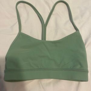 Lululemon Flow Y Sports Bra Green Size 2